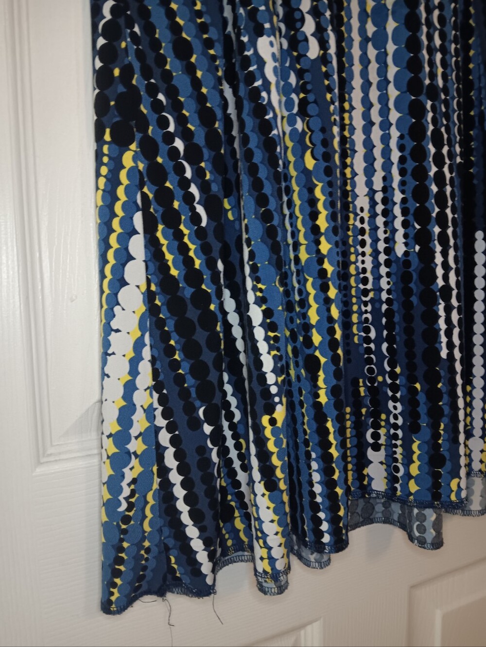 Alfani Patterned A-Line Stretch Pull-On Skirt - Picture 5 of 7